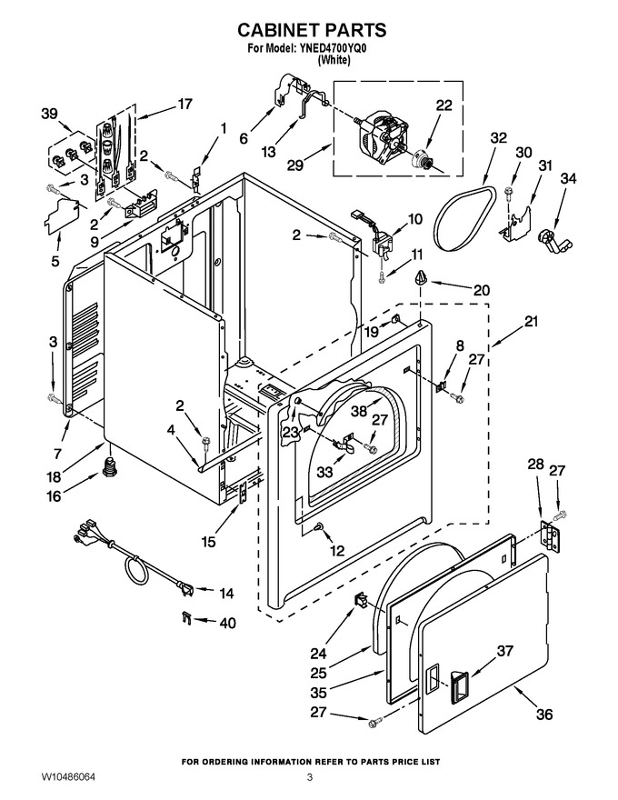 Diagram for YNED4700YQ0