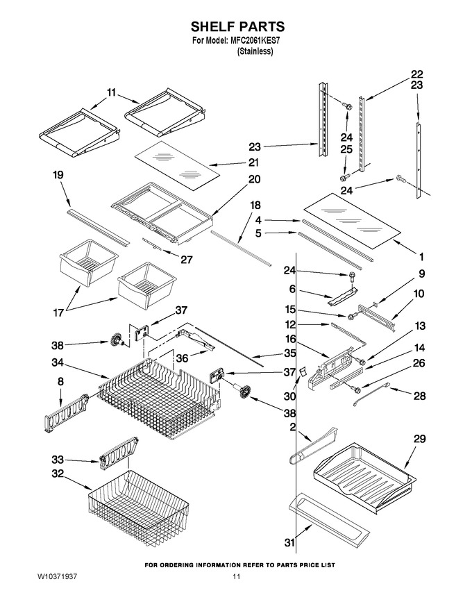 Diagram for MFC2061KES7