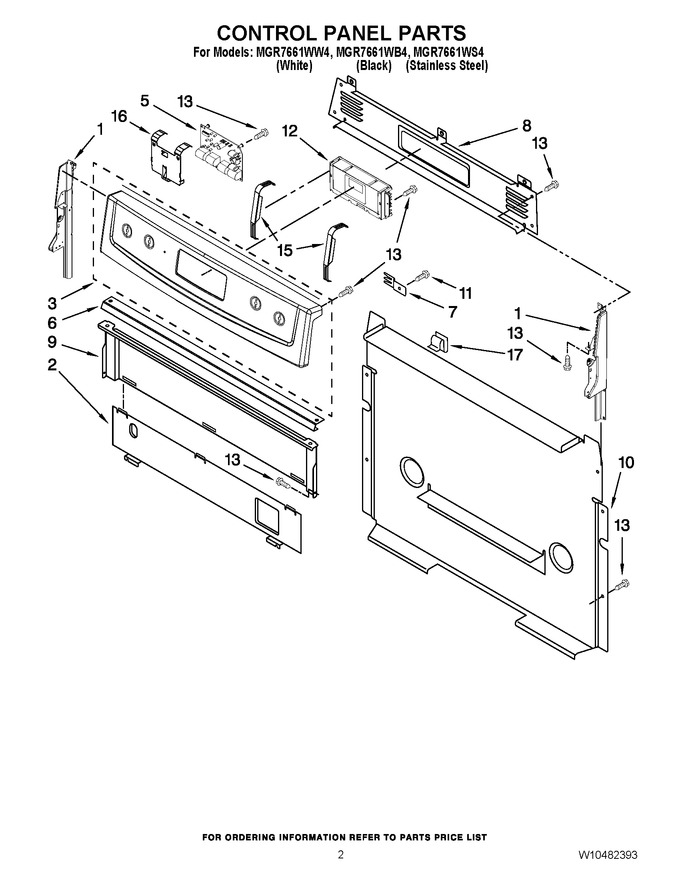 Diagram for MGR7661WB4