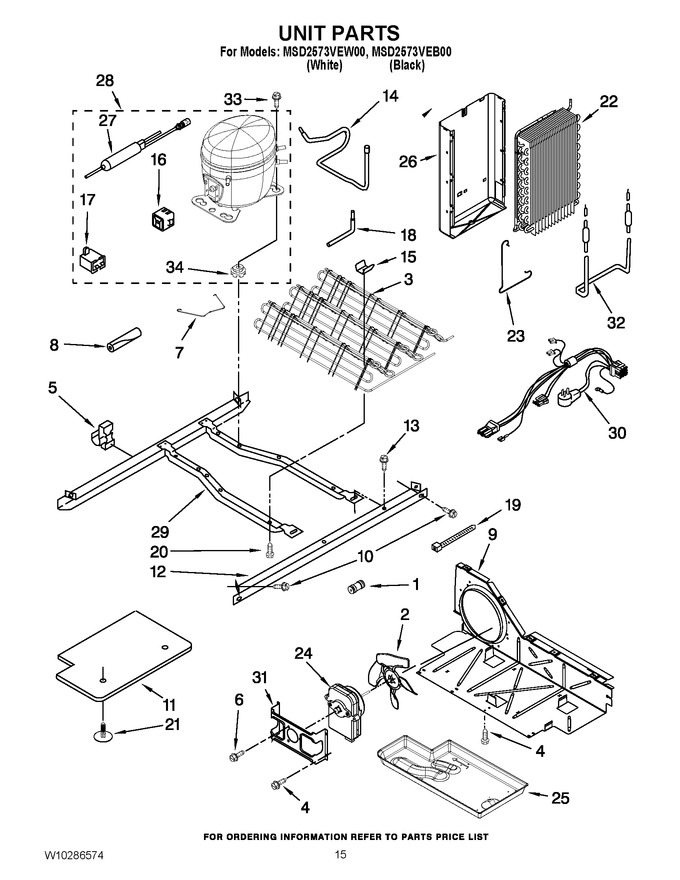 Diagram for MSD2573VEB00