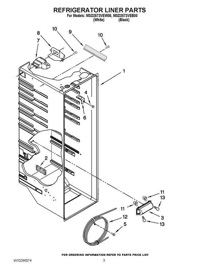 Diagram for MSD2573VEW00