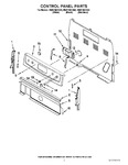 Diagram for 02 - Control Panel Parts
