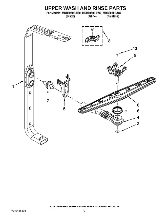 Diagram for MDB8959SAB0