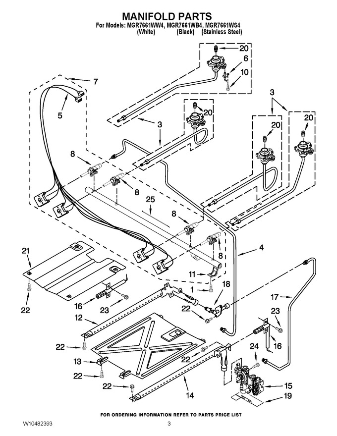 Diagram for MGR7661WS4