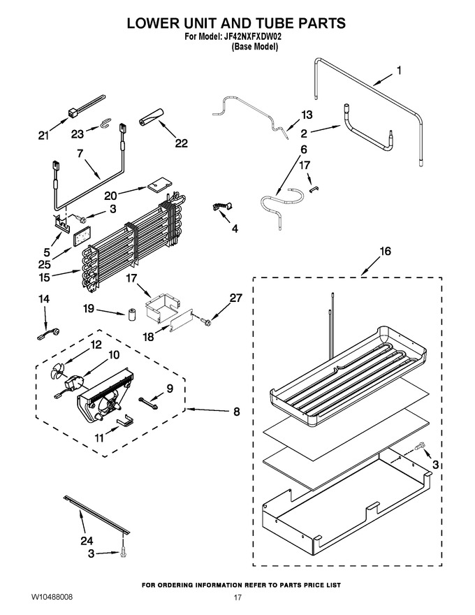 Diagram for JF42NXFXDW02