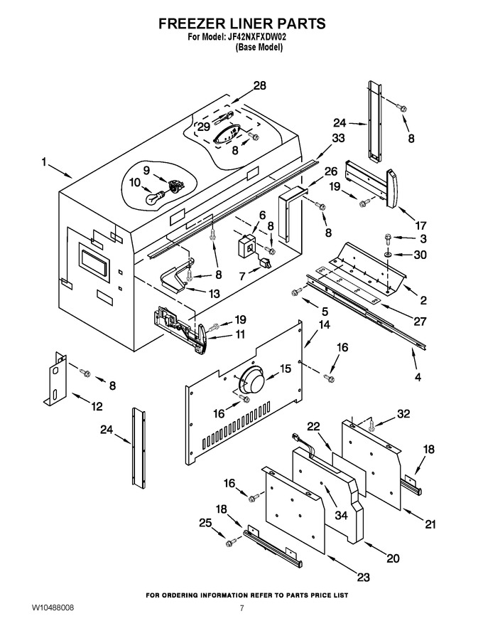 Diagram for JF42NXFXDW02