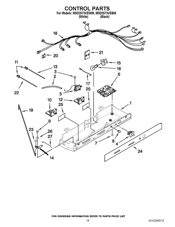 Diagram for MSD2573VEW00