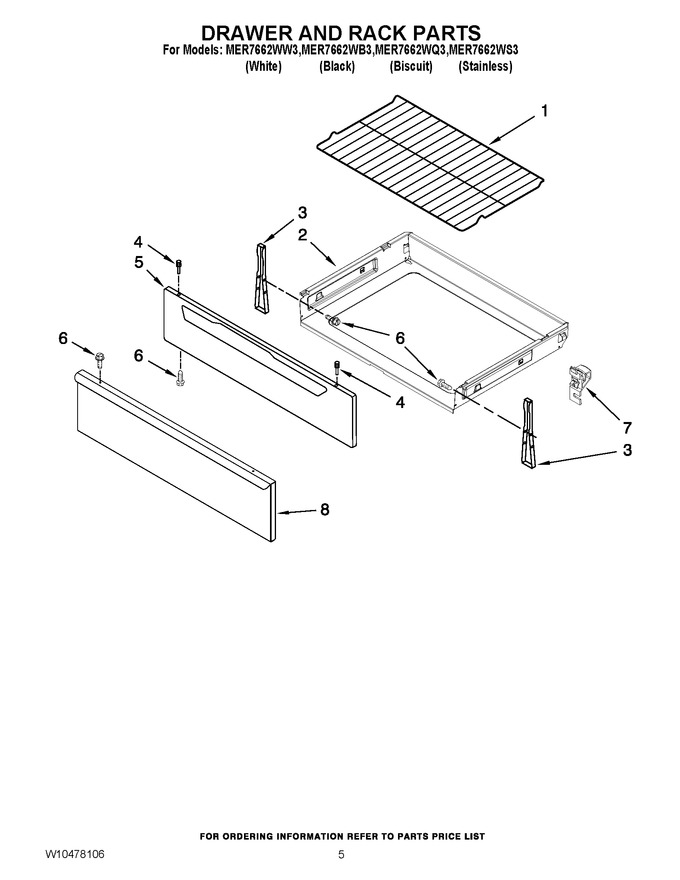 Diagram for MER7662WW3
