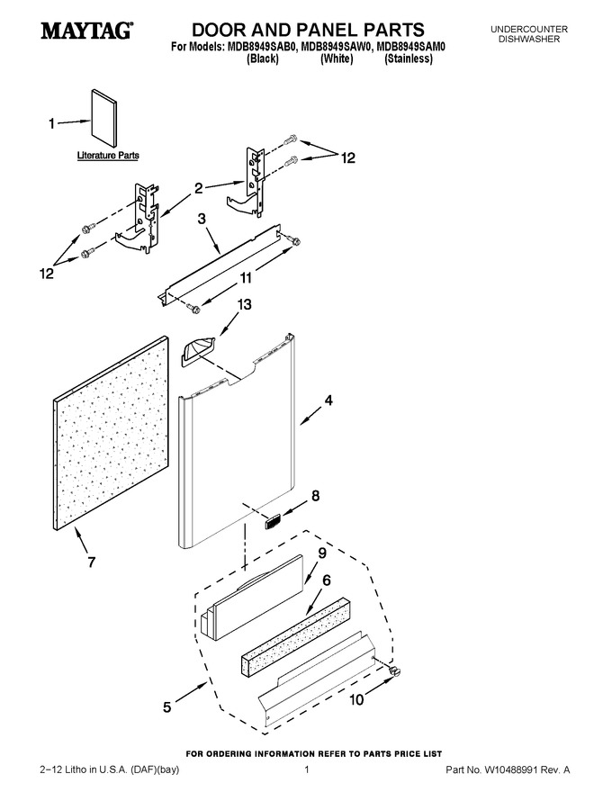 Diagram for MDB8949SAM0