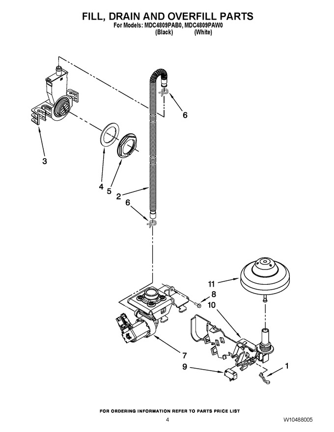 Diagram for MDC4809PAW0