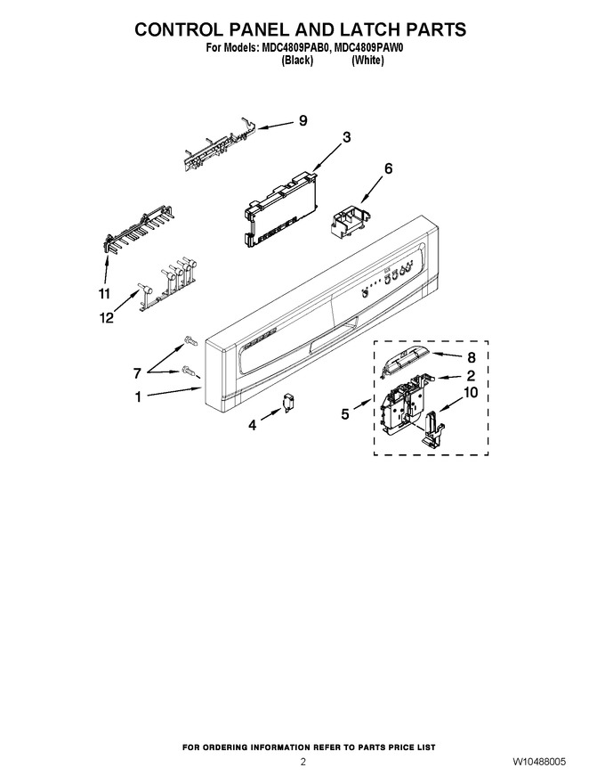Diagram for MDC4809PAW0
