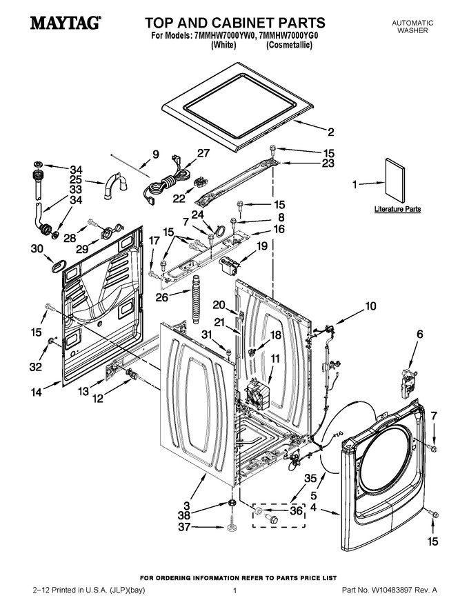 Diagram for 7MMHW7000YW0