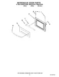 Diagram for 08 - Microwave Door Parts