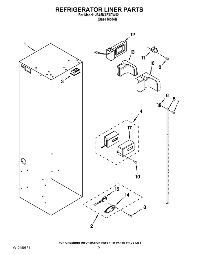 Diagram for JS48NXFXDW02
