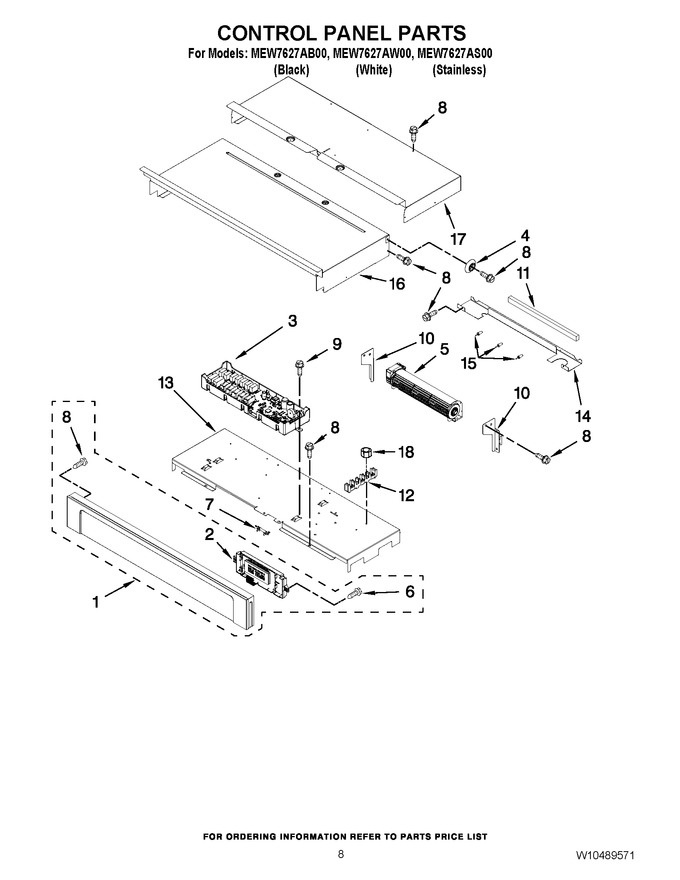 Diagram for MEW7627AW00