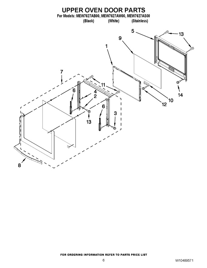 Diagram for MEW7627AW00