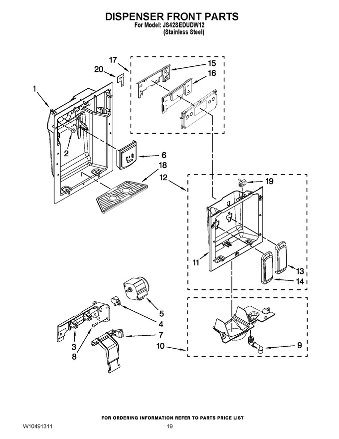 Diagram for JS42SEDUDW12