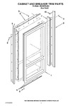 Diagram for 02 - Cabinet And Breaker Trim Parts
