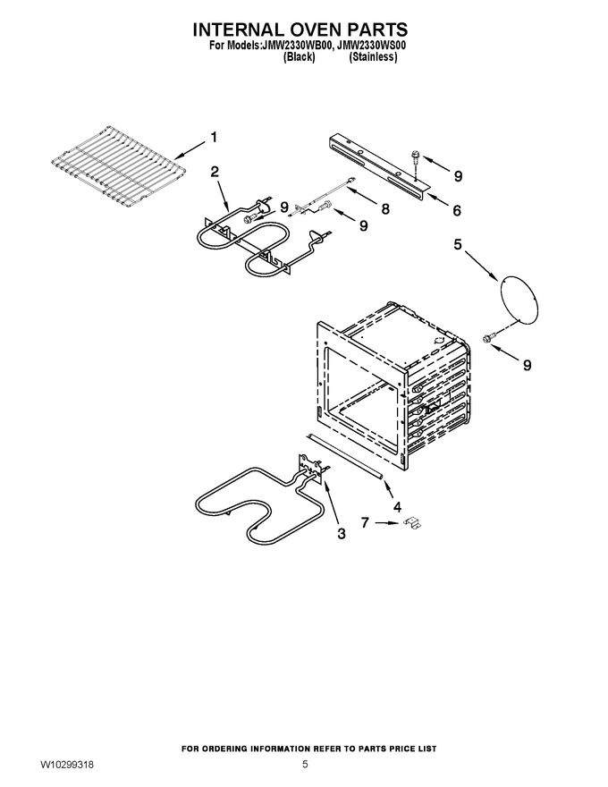 Diagram for JMW2330WS00