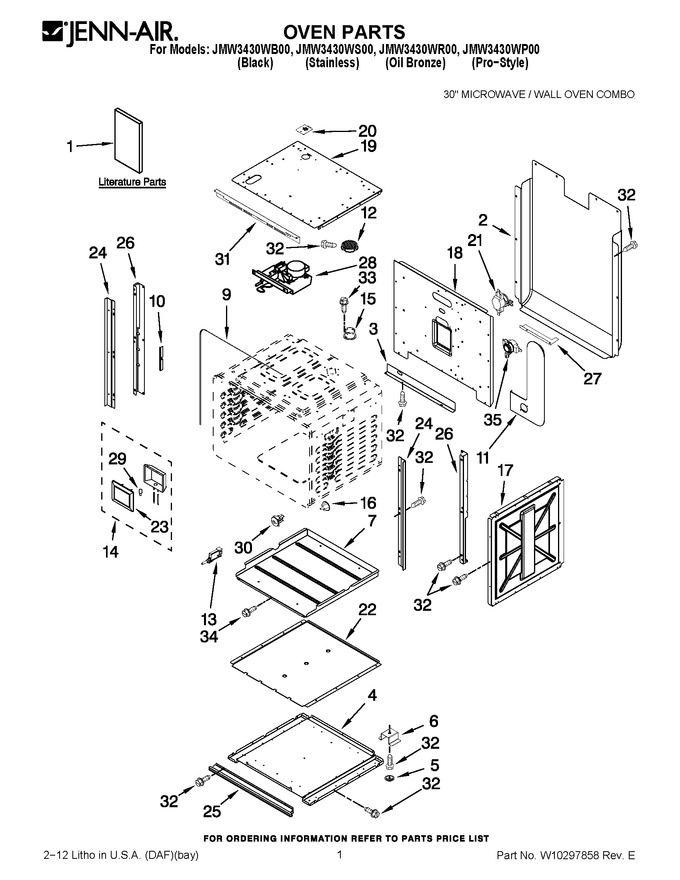 Diagram for JMW3430WP00
