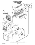 Diagram for 11 - Icemaker Parts