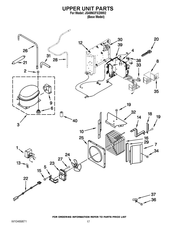 Diagram for JS48NXFXDW02