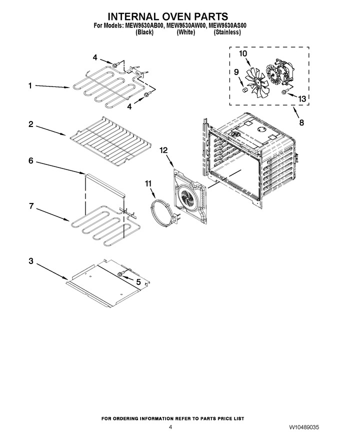 Diagram for MEW9530AB00