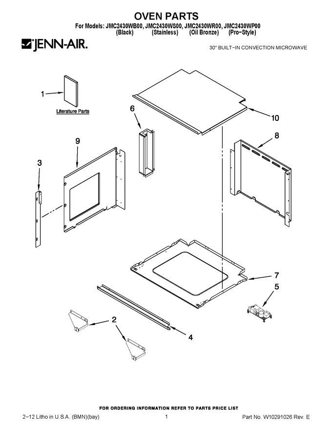 Diagram for JMC2430WP00