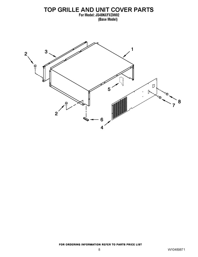 Diagram for JS48NXFXDW02