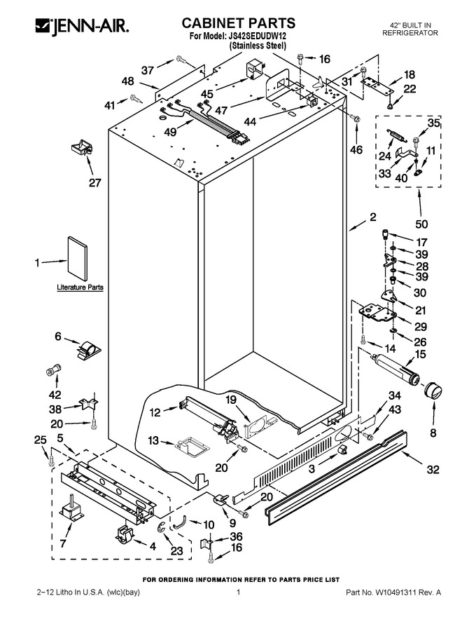 Diagram for JS42SEDUDW12