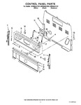 Diagram for 02 - Control Panel Parts