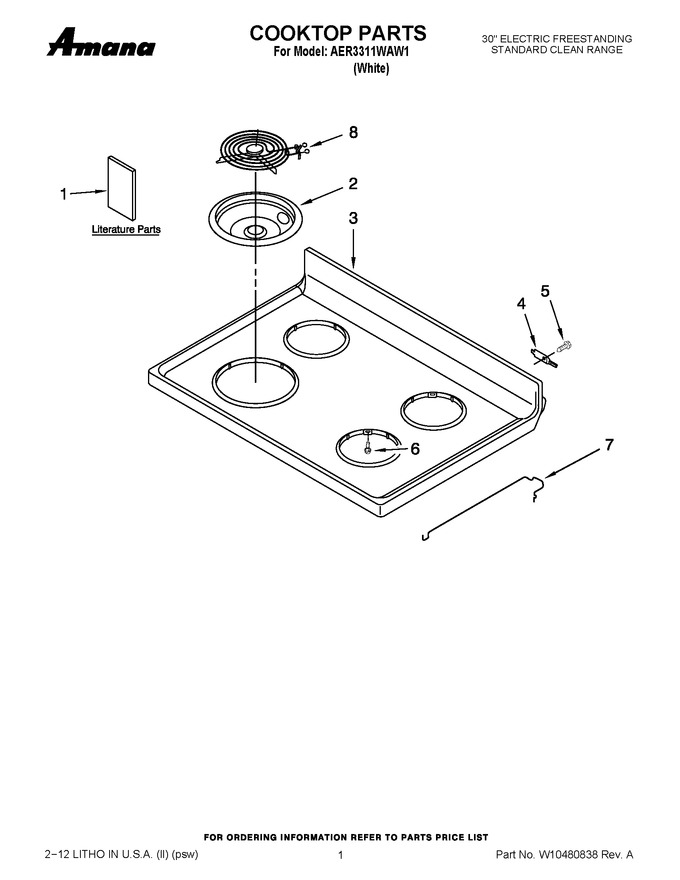 Diagram for AER3311WAW1