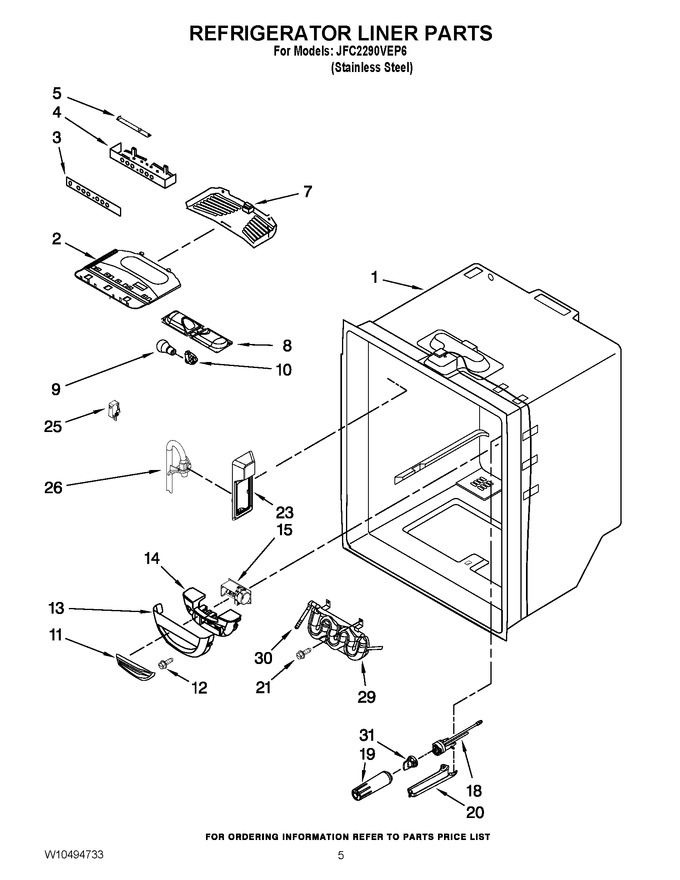 Diagram for JFC2290VEP6