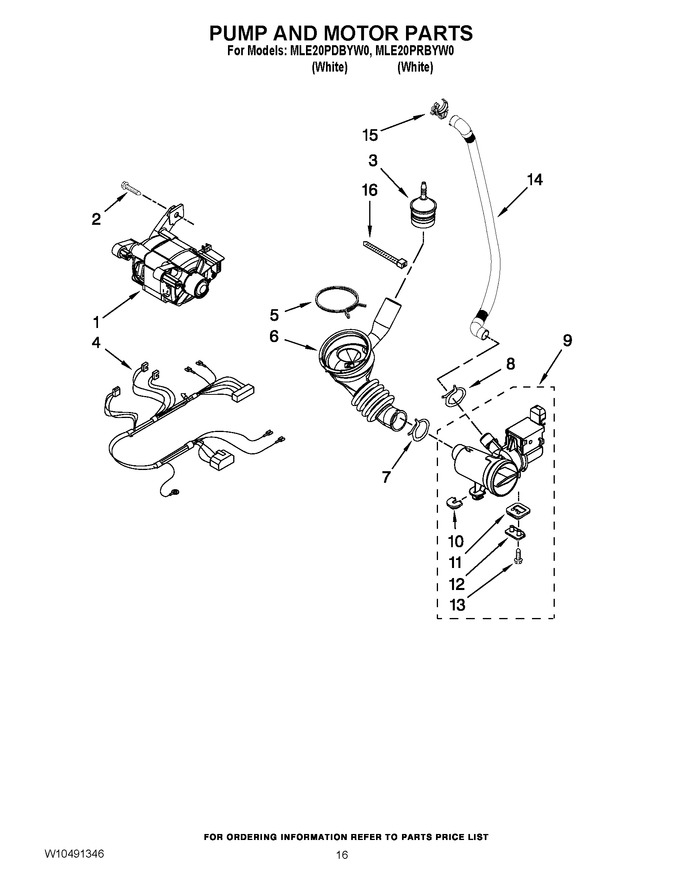 Diagram for MLE20PRBYW0