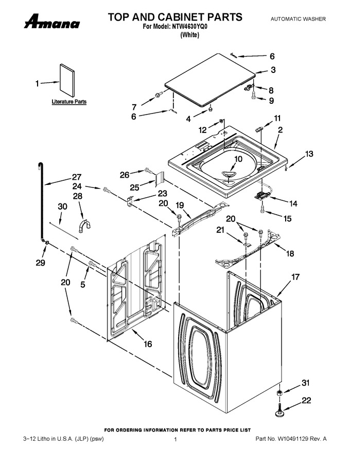 Diagram for NTW4630YQ0