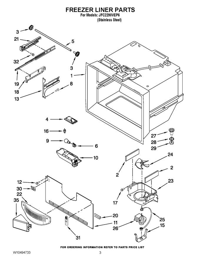Diagram for JFC2290VEP6