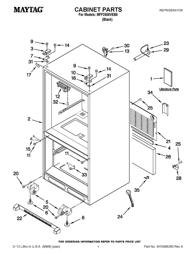 Diagram for MFF2558VEB6