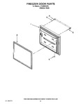 Diagram for 08 - Freezer Door Parts
