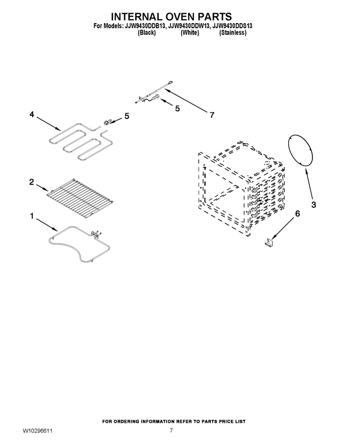 Diagram for JJW9430DDB13