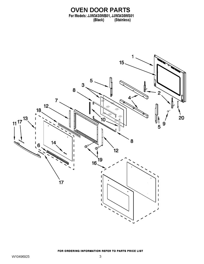Diagram for JJW3430WB01