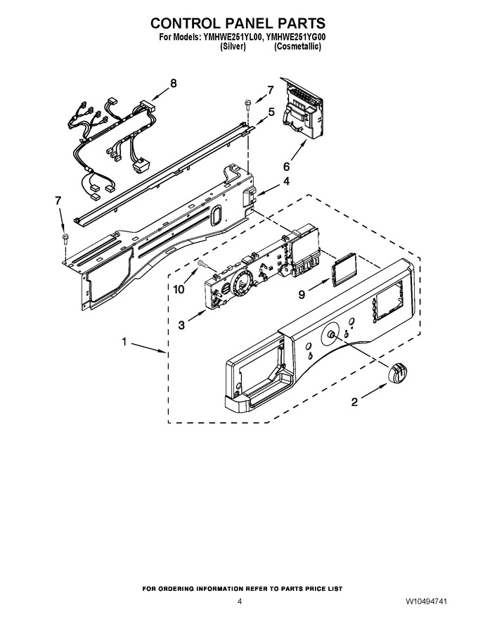 Diagram for YMHWE251YL00