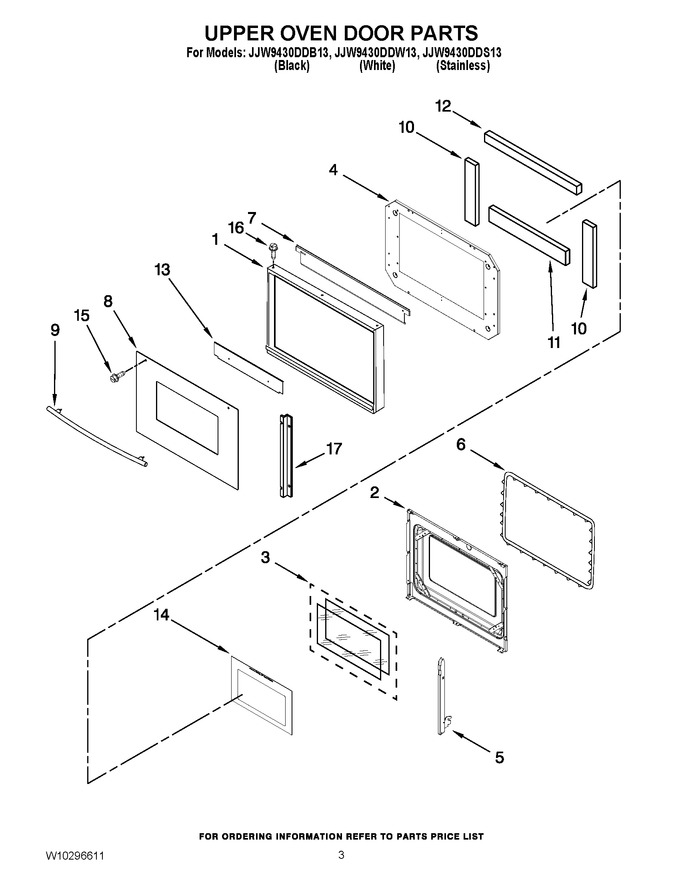 Diagram for JJW9430DDB13