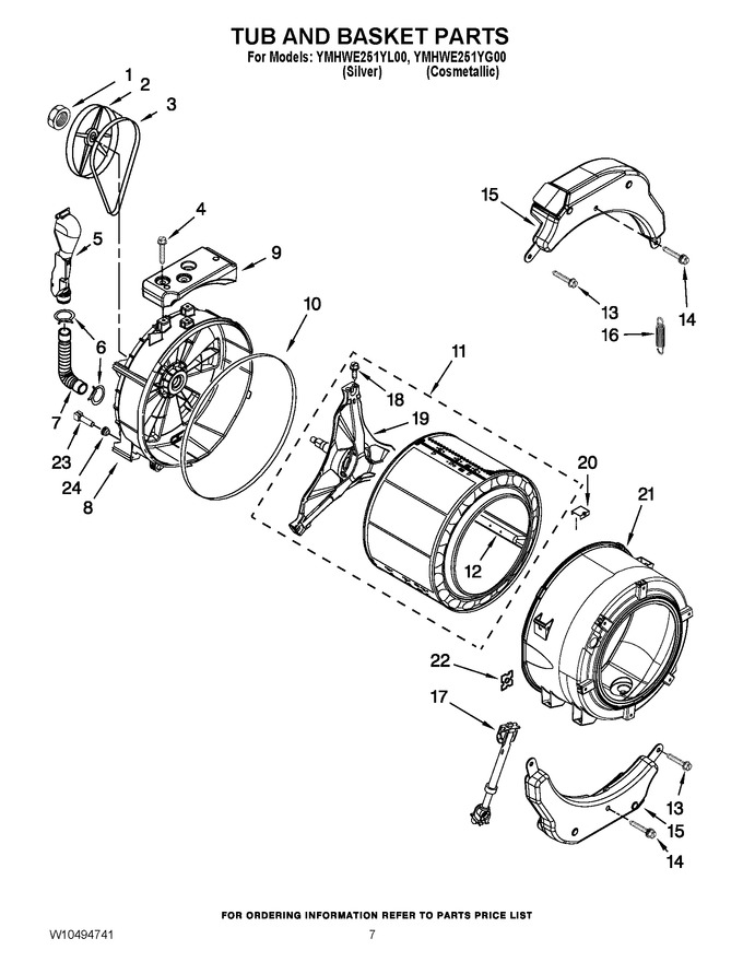 Diagram for YMHWE251YG00