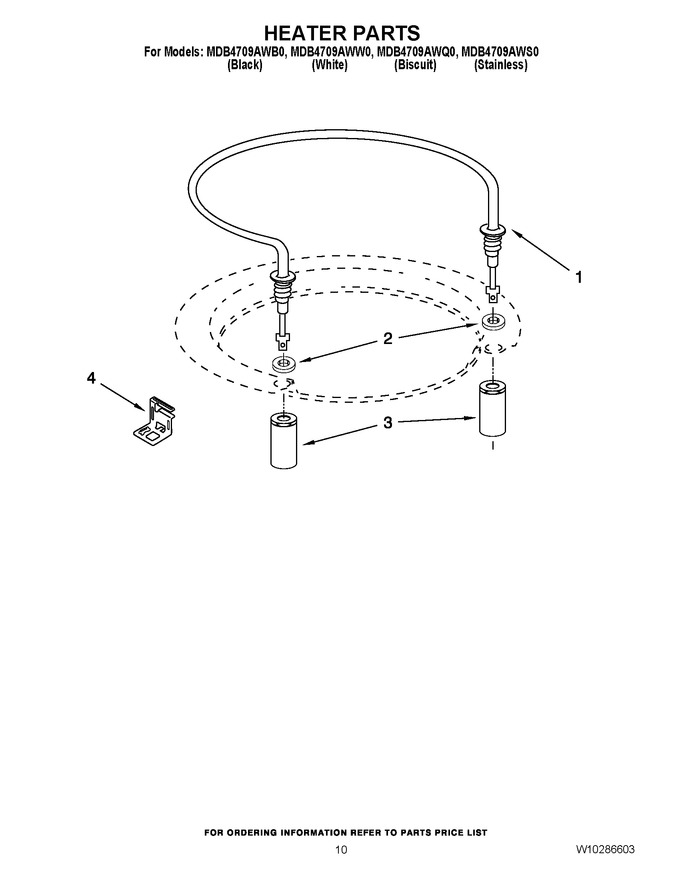 Diagram for MDB4709AWW0