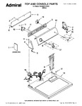 Diagram for 01 - Top And Console Parts