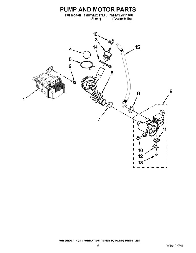 Diagram for YMHWE251YL00