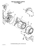Diagram for 06 - Tub And Basket Parts