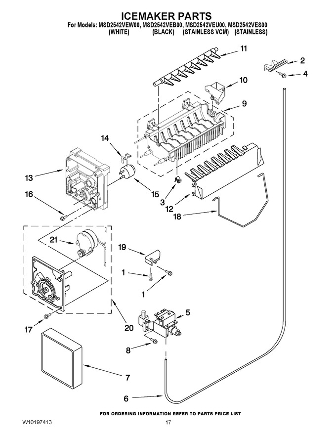 Diagram for MSD2542VES00