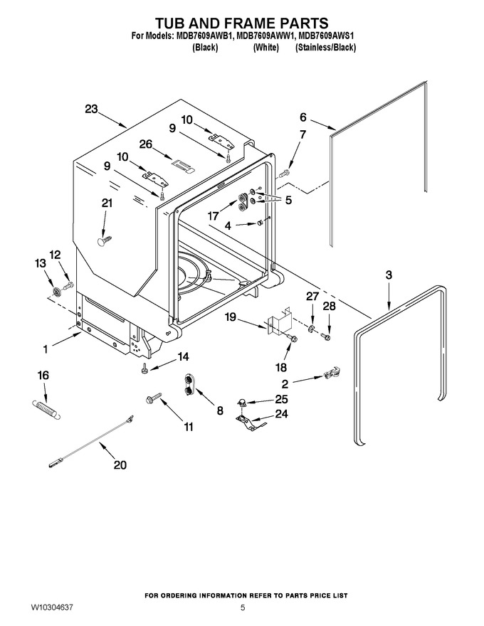 Diagram for MDB7609AWW1