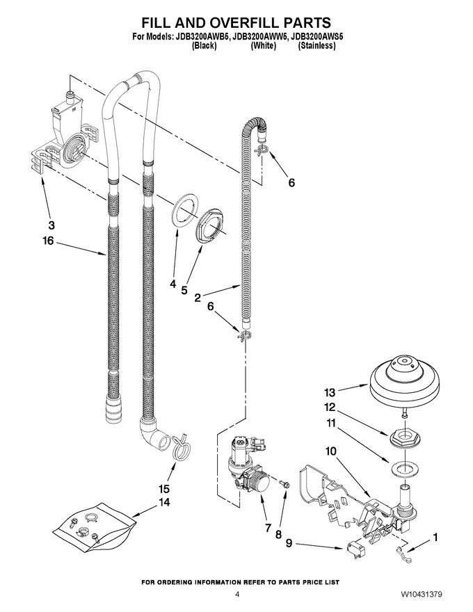 Diagram for JDB3200AWB5
